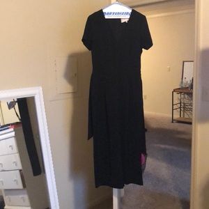 Charles Henry Belted Crop Jumpsuit